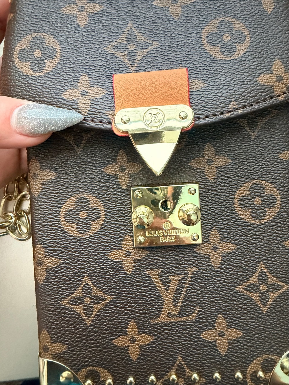 Brown Monogram Mini Trunk camera box Crossbody Bag - Picture 3 of 11